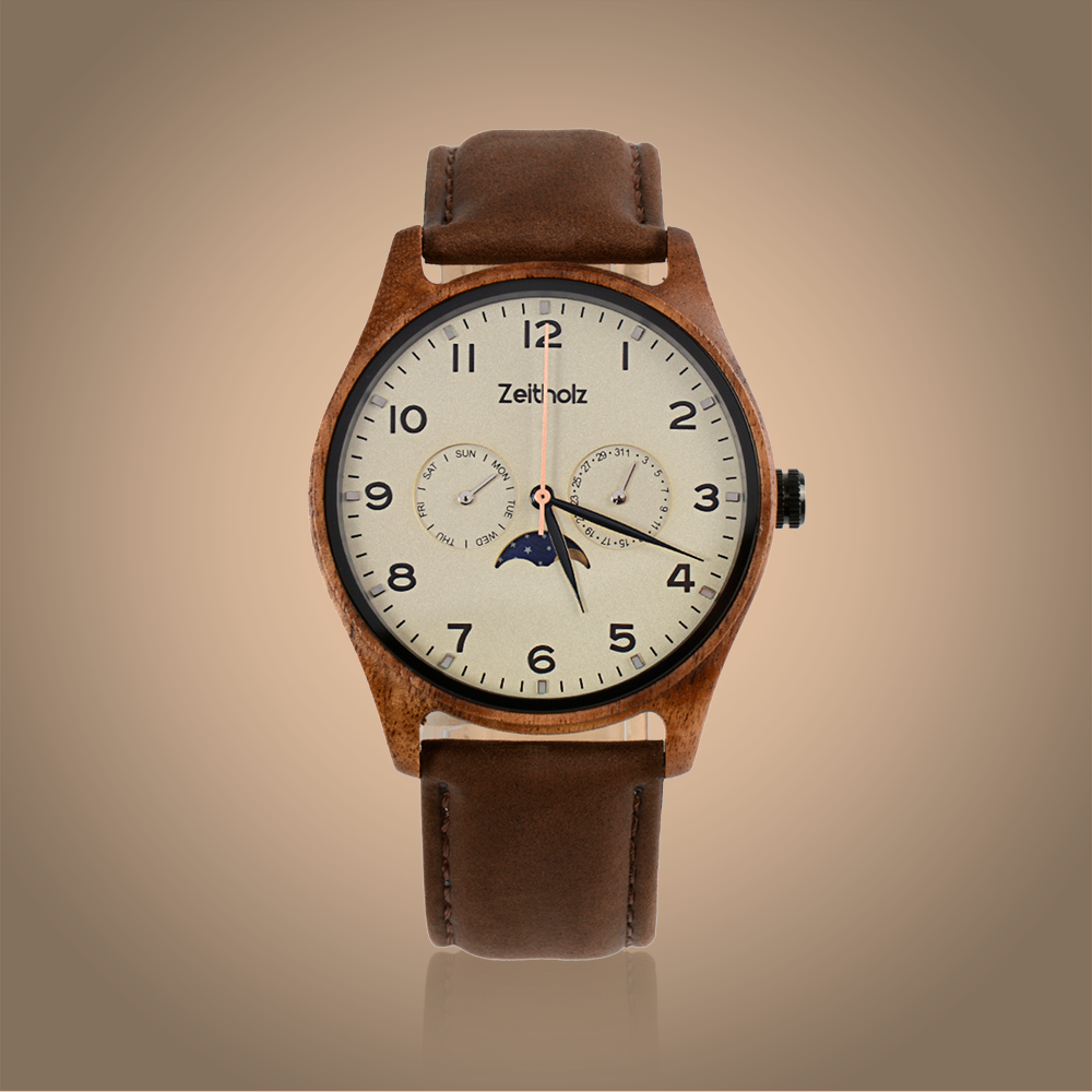 Wooden Watches for - and Women Zeitholz Men